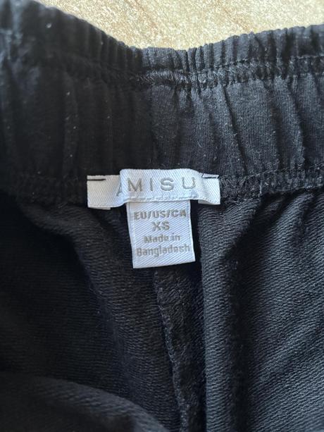 Černé kraťasy, xs