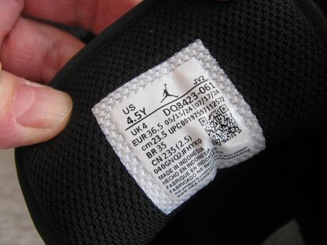 Dětské kotníkové tenisky nike air jordan, air jordan,37