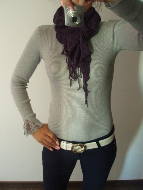 Fialový šál orsay, orsay