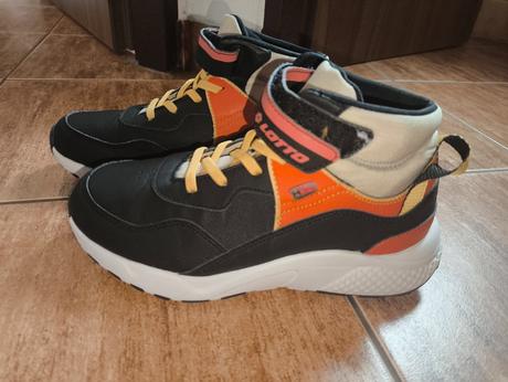 Kotníkové boty  softshell, lotto,34