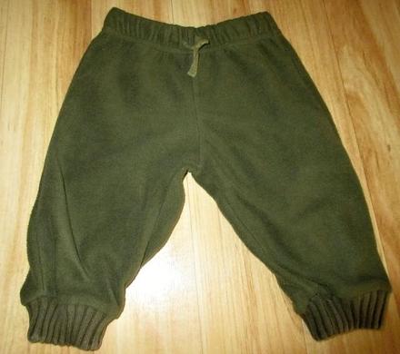 Flaušové kalhoty, zara,68
