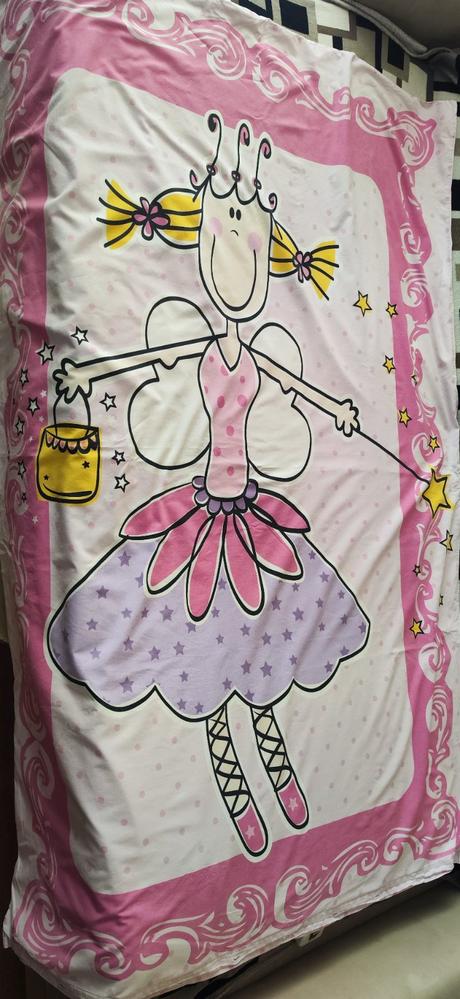 Povlečení s vílou na velkou postel, šířka (cm): 120,délka (cm): 180