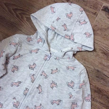 Mikina s jednorožci, primark,122