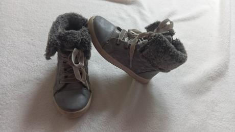 Kotníčkové boty s kožíškem, f&f,31