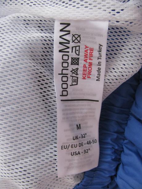 Koupací šortky, plavky s nohavičkou boohoo, m