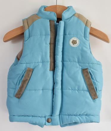 Zateplená vesta vel. 3 - 6 m, mamas & papas,68