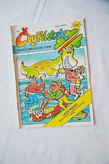 Dětský časopis čtyřlístek 233/ lago mago, 