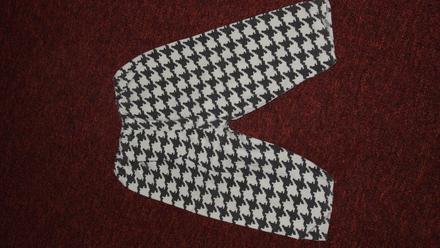 Bílo černé kalhoty 80, 80