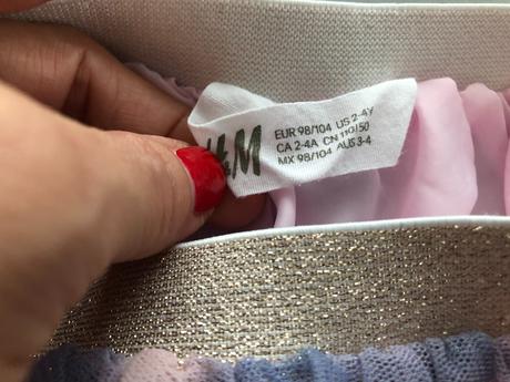 Nádherná vánoční sukénka 98/104cm 2-4roky kočička, h&m,104