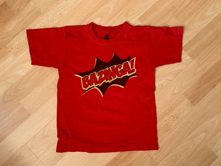 Triko bazinga the big bang theory vel. 140/146, 140