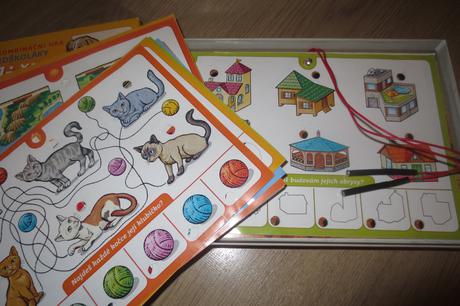 2x školička 1 a 2 elektronická hra pro předškoláky,