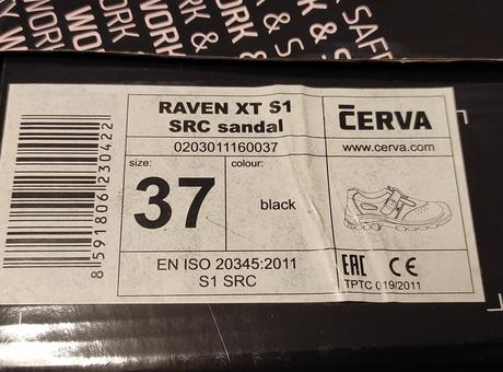 Nové pracovní boty červa vel.37, 37