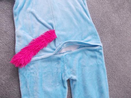 Overal jednorožec modrý, vel.164, 164