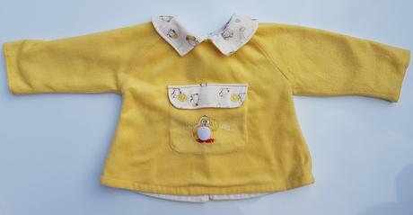 D209 dívčí teplá fleecová mikina vel. 86, 86