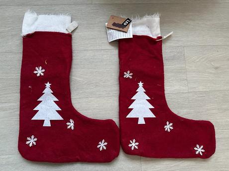 Mikulášská punčocha, led, svítící, 2 ks,