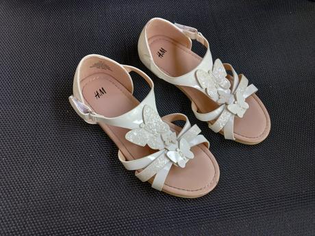 Sandály, sandálky, stélka 15,5 cm, h&m,31