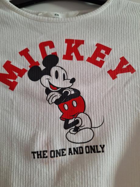 Tričko mickey mouse vel. 134 / 140, h&m,134