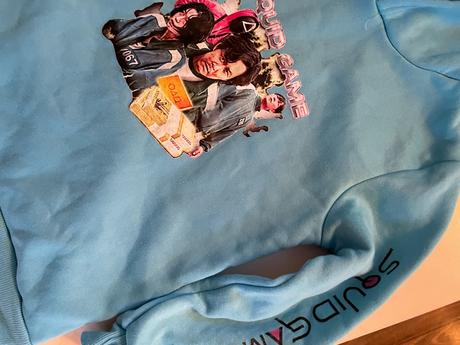 Mikina squuid game, vel 150 i myslím pro xs, 152