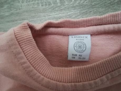 Mikina s chlupatymi rukávy, lindex,92