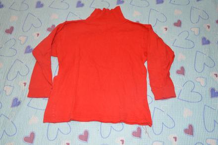 110 červený bavlněný rolák, 110