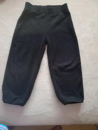 Fleesové tepláky, h&m,110