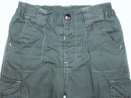 J694 podšité bavlněné kalhoty vel. 74, george,74