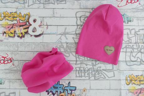 Čepice a nákrčník - různé barvy, 