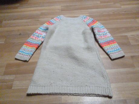 Svetrové šaty vel. 3-4 vánoční sob, george,104