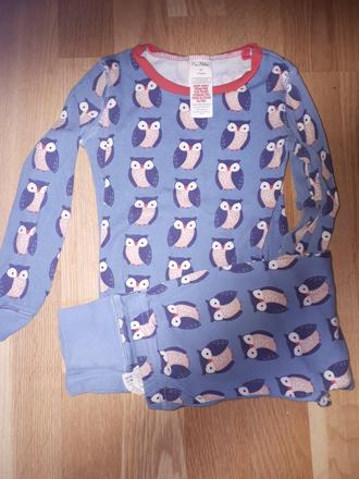 Pyžamo se sovičkami, mini boden,98