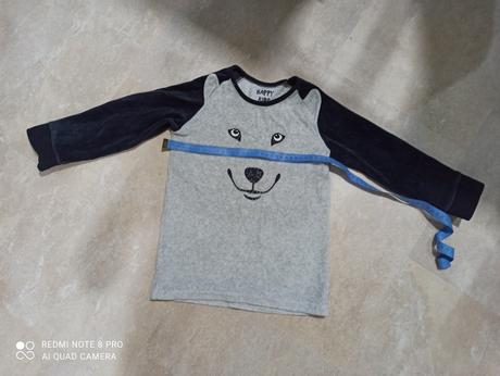 Sametová mikina tchibo, tchibo,110