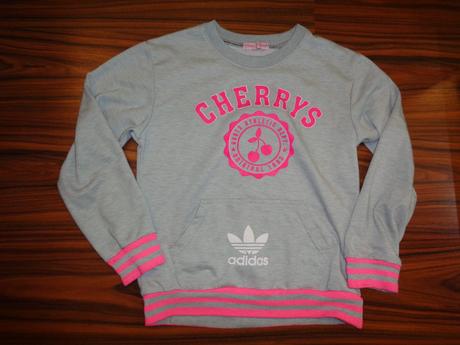 Šedá melírovaná mikina se svítivým nápisem, girl2girl,152