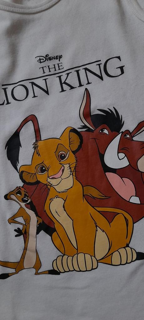 H&m disney chlapecká tílka 2ks lion king, h&m,128