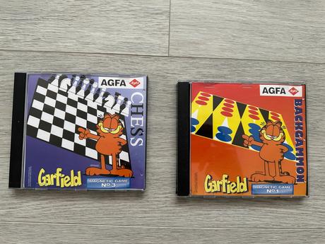 Společenské hry garfield - šachy a vrhcáby, 
