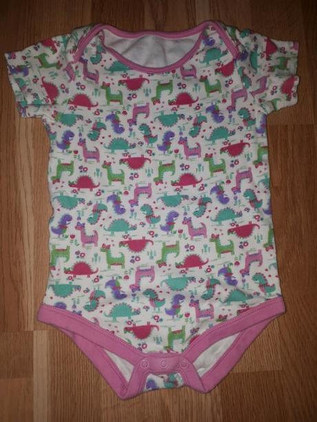 Růžové body s dinosaury 92 tu, tu,92