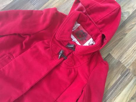 Červený kabátek denim co, vel m/l, denim co,l