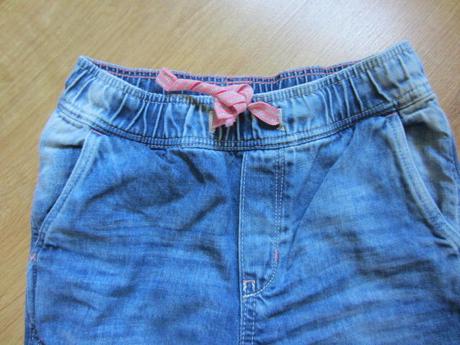 Džíny, rifle do gumy, h&m,110