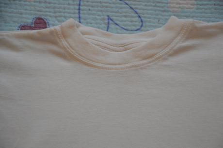 Bílé bavlněné tričko do školky, na vystoupení, 104