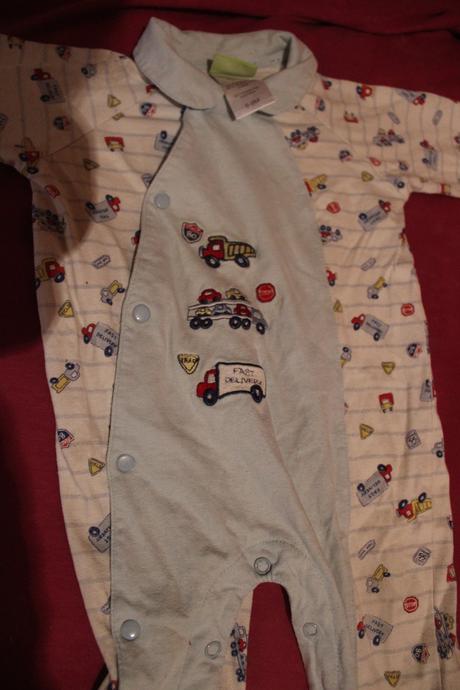 Dětský overal dopravní prostředky, auta, 68