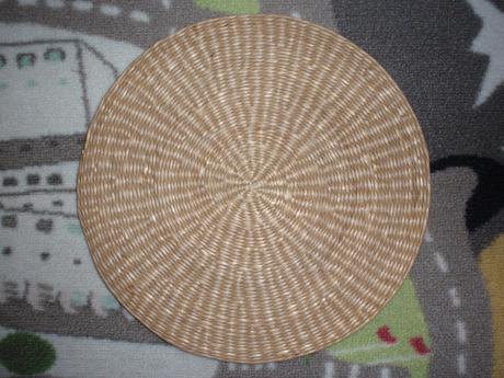 Ikea prostírání kulaté přírodní.,