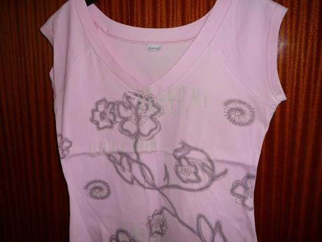Růžové tričko blanche porte., l