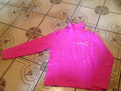 Nový dívčí rolák nápis, 104