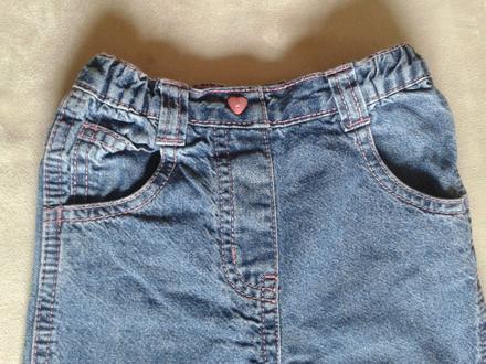 Džínečky s růžovou nitkou, george,80