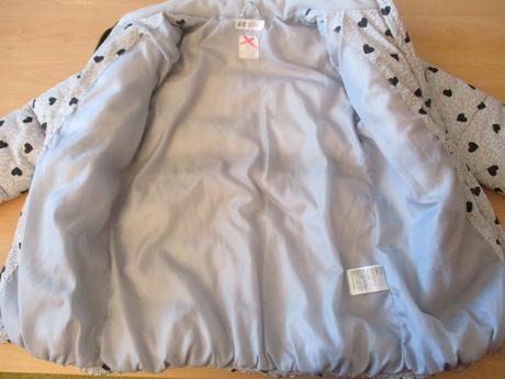 Zimní bunda, h&m,134