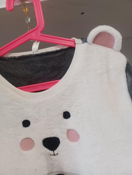 Plyšová mikina medvídek 158 / xs, tezenis,158