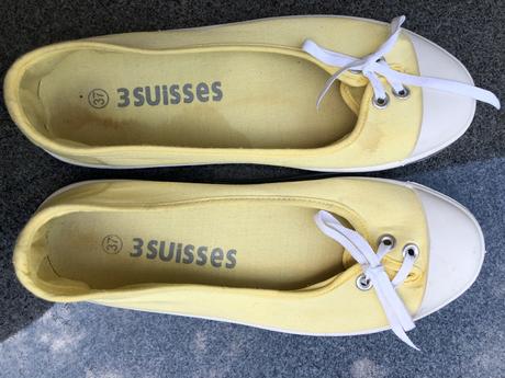 Balerinky 37 3 suisses zlute, 37
