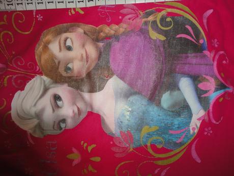 Šaty + kraťase ledové království, disney,92