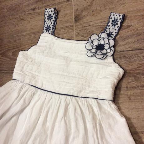 Bavlněné šaty s kytkou zn. monsoon, monsoon,152