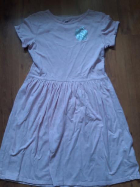 Šaty s jablíčkem, h&m,134