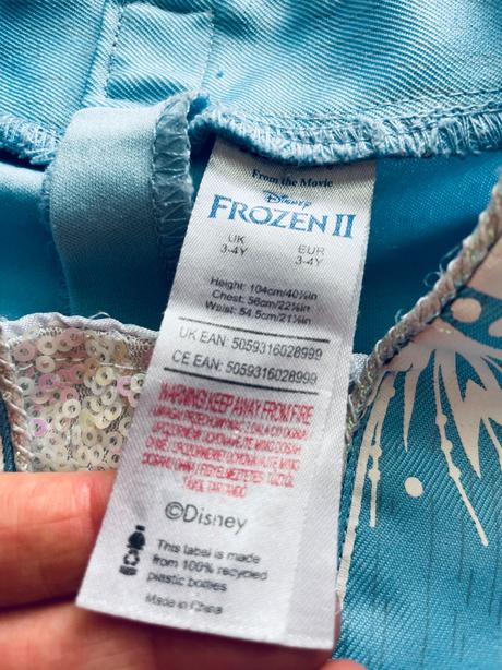 An1/ kostým elza frozen ii - v.98/104, 