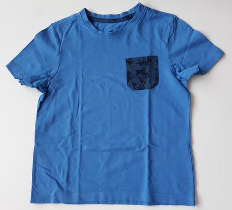 Modré tričko s kapsičkou, pepperts,128
